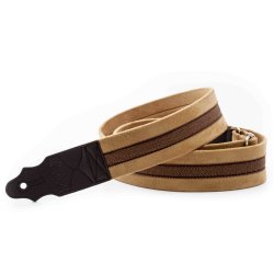 RightOn! Plain Beige Guitar Strap
